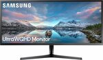 Samsung 34" Flat Ultra WQHD Monitor $570.25 (RRP $899) Delivered @ Harris Technology via Amazon AU