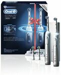 [Klarna] Oral-B Genius 8000 Electric Toothbrush with 4 Replacement, Travel Case & 2 Handles $189 Delivered @ Shaver Shop