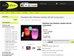 Flameless Wax Candles Gift Set from $19 + Shipping (Incl. 9 Batteries and Remote Control)