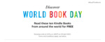10 $0 eBooks - Discover World Book Day @ Amazon