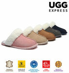[eBay Plus] UGG Slippers Australian Sheepskin Classic Non-Slip Rosa Scuff Only $30 (Was $72) Delivered @ UggExpress eBay