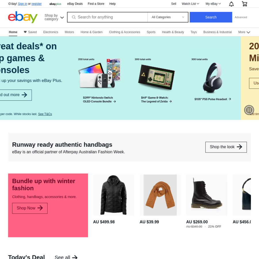 [eBay Plus] Get $5.00 off on Eligible Products Purchase $15 or More ...