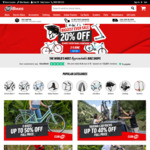 20% off Almost Everything Storewide + $9 Delivery ($0 with $99 Order) @ 99 Bikes