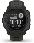 Garmin Instinct Graphite GPS Watch Graphite $299 Shipped / Pickup (RRP $399) @ Anaconda