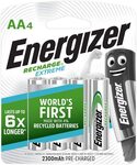 Energizer AA Rechargeable Batteries, Pack of 4 $16.50 ($14.85 with S&S) + Delivery ($0 with Prime/ $39 Spend) @ Amazon AU