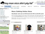 All T-Shirts $15 or Less with Coupon, Free Shipping @ Hey Man Nice Shirt Pty Ltd. Ends 30/06/12