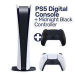 [Pre Order] PlayStation 5 Digital Edition Console + Midnight Black Controller Bundle $749 + Delivery @ EB Games