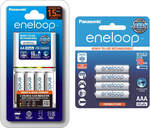 Panasonic Eneloop Smart and Quick Battery Charger + 4 AA + 4 AAA Batteries $56 Delivered @ TechLake