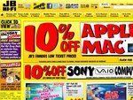 10% off Sony and Apple Mac at JB Hi-Fi
