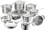 Scanpan Impact 10-Piece Stainless Steel Cookware Set $339 (RRP $1199) Delivered @ Amazon