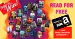 Win a 1-Year Kindle Unlimited Membership + US$400 Amazon.com Gift Card from Book Throne