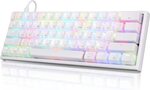 STOGA White Mini 60% Keyboard with Mechanical Cherry Brown Switch $25.99 Delivered @ Stogatech via Amazon AU