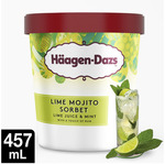 50% off Haagen-Dazs Lime Mojito Sorbet Tub 457mL $6.25 @ Coles