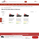 Merrell Fly Strike Shoes for Men & Women $59.95 + Shipping @ Brand House Direct