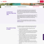 Virgin Velocity Gold 3 Months Trial Membership: Gold Status Matched with Other Australian Airline Programs @ Virgin Australia