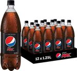 Pepsi Max Soft Drink, 12 x 1.25L $18 + Delivery ($0 with Prime/ $39 Spend) @ Amazon AU