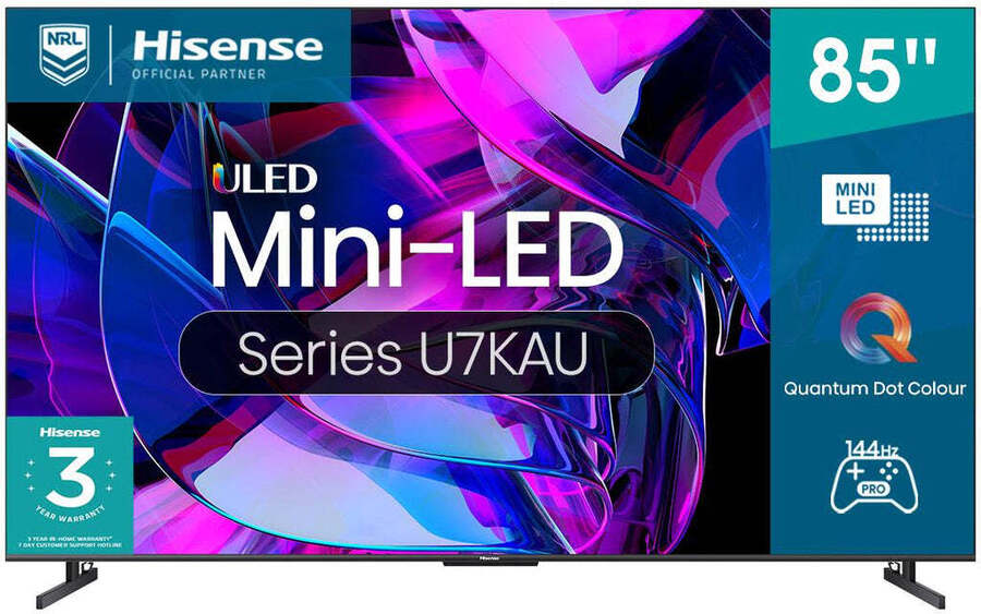 Hisense 65 A7KAU 4K UHD LED Smart TV [2023] - JB Hi-Fi