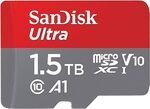 SanDisk 1.5TB Ultra microSDXC Card $183.01 Delivered @ Amazon US via AU