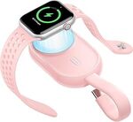 [Prime] Charmast Mini Apple Watch Portable Charger & 1200mAh Power Bank $10.39 Delivered @ Charmast Amazon AU