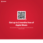 1 Month or 2 Months Free Apple Music via Shazam