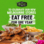 Win a Year's Worth of Food from El Jannah [VIC]