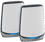 NetGear Orbi RBK852 AX6000 Tri-Band Mesh Wi-Fi 6 System 2-Pack $379 + Delivery ($0 to Metro Areas/ in-Store) @ Officeworks