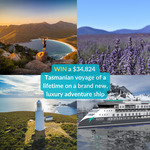 Win an 11-Day Coastal Tasmania - Untamed Wilderness Voyage for 2 Worth $34,790 from Cruise Passenger [No Flights]