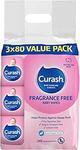 Curash Fragrance Free Baby Wipes 3x80 Pack $7 ($6.30 S&S, $5.95 Prime S&S) + Delivery ($0 with Prime/ $59+ Spend) @ Amazon AU