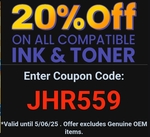 20% off Compatible Ink and Toner Cartridges + Delivery ($0 with $50 Spend) @ InkStation
