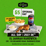 [NSW] $5 1/4 Chicken Combo @ El Jannah, Randwick