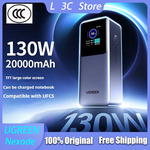 UGREEN Nexode 130W Fast Charge Power Bank 20000mAh US$52.88 (~A$82.96) Delivered @ L 3C Store via AliExpress