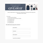 Win an Ogio Gambit DNA Backpack + 12 Callaway Golf Balls + Boxers/Socks/Belt/Cap from Callaway + TravisMathew + Ogio