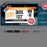 Domino's Pizza from $5 Pickup 'til Feb 12. Confirmed NSW/VIC/WA (May/May Not Work; See Comments)