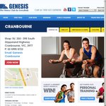 No Joining Fee + more @ Genesis Fitness Club Cranbourne (Vic)