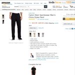 Calvin Klein Sportswear Men's Soft Wash Chino Dylan Pant from Amazon for $48 USD Shipped
