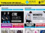 Get $10.00 off girls and guys streetwear at ThreadsOrDead.com.au