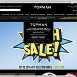 TOPMAN 10% off Site-Wide Coupon Code & Free Shipping to Australia