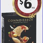 Connoisseur Ice-Cream Varieties 4x Pack $6 at Coles (Save $1.99)
