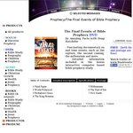 The Final Events of Bible Prophecy DVD - 100% Free @ SELECTED MESSAGES & Free Postage