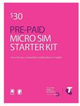 Telstra Micro Sim $30 Pre-Paid Starter Kit - Now $18 at BigW (Online Only) - Save $12