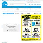 BigW Mega Clearance: 50% off Selected Laptops, Printers, Backpacks, Inks, Computer Accessories, etc