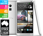 HTC One Max Smartphone 16GB Silver Unlocked $380.28 + Shipping @ COTD