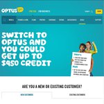 Optus Contract Breaker Offer - Receive up to $450 Credit