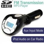 Seeing is Believing, $9.95  Car MP3 WMA Player with FM Transmitter