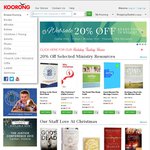 20% off Online and Instore (with Coupon/Voucher Code) @ Koorong