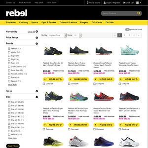rebel sport crossfit shoes