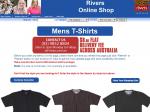 Mens T-Shirts $4.80 4 Days Only at Rivers
