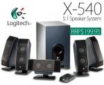 Logitech X-540 5.1 Speaker System $79.95 plus $12.95 Postage ($9.95 for Vic)