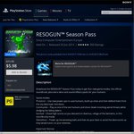 PS4 RESOGUN Season Pass 50% off $5.98 only (AU PSN Store)