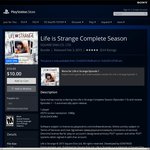 (PSN US) PS4/PS3 Life Is Strange Season Pass Ep. 1-5, $10 USD (~ $13.73 AU) 50% off